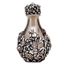 Perfect Memorials Pewter Victorian Tear Bottle With Matching Tray   382526633569